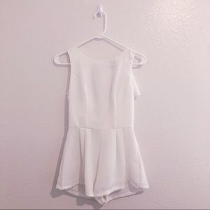 White Romper